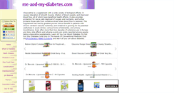 Desktop Screenshot of me-and-my-diabetes.com